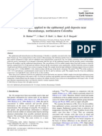 Mathur Et Al., 2003. Epithermal Gold Deposits in Bucaramanga, JSAES