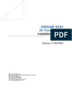 SJ-20100726164139-001-ZXDU58 S151 (V4.1R01M01) DC Power System Installation Manual - 280793