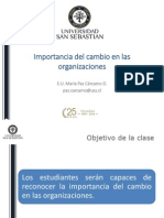 Clase 1 - Cambio en Las Organizaciones