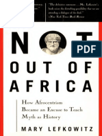 Not Out of Africa