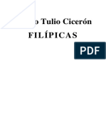 Cicerón - Filipicas (Bilingue)