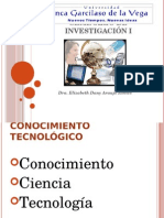 Conocimiento y Ciencia 1