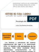 Presentacion Clima Laboral