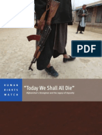 Today, We Shall All Die: Human Rights Watch Report On Afghanistan