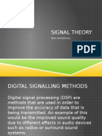 Signal Theory: Ben Bradbury