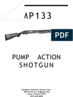 Pump Action Shotgun