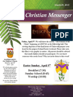 The Christian Messenger: Easter Sunday, April 5