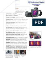 Flir t420 t440 Datasheet