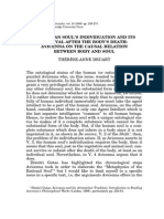 Druart The Human Soul's Individuation and Its Survival After The Body's Death Avicenna On The Causal Relation Between Body and Soul