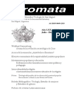 Fresia Teología Del Pueblo de La Cultura de La Pastoral Popular (Stromata)