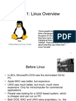 Part 1: Linux Overview: Official Mascot of Linux Kernel