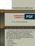 Componentes Del Curriculum