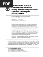 Pathways To Literacy: Connections Between Family Assets and Preschool Children's Emergent Literacy Skills