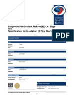 9 Specification For Mechanical Pipework Insulation PDF