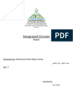 Integrated Circuits: Ain Shams University Faculty of Engineering