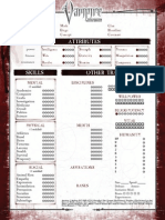 Vampire The Requiem 2nd Edition - Interactive Character Sheet