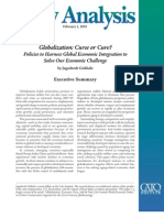 Globalization: Curse or Cure? Policies To Harness Global Economic Integration To Solve Our Economic Challenge, Cato Policy Analysis No. 659