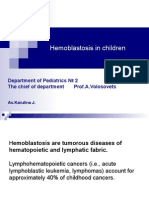 Hemoblastosis in Children