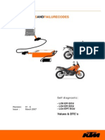 2007 LC4 690 LC8 990 Diagnostic Measurements Failure Codes