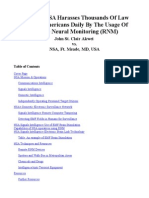 John St. Clair Akwei - How The NSA Harasses Thousands of Law Abiding Americans Daily by The Usage of Remote Neural Monitoring (RNM)