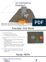 Sp14 Cs188 Lecture 9 - Mdps II