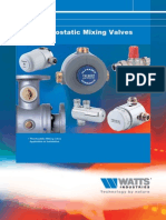 Brochure Watts Thermo Static Mixing Valves