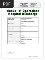 Hospital Discharge Policy