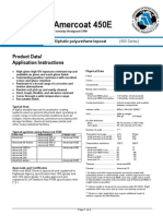 Amercoat 450E: Product Data/ Application Instructions