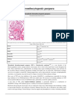 Thrombotic Thrombocytopenic Purpura PDF