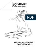 Treadmill 93T-04 - THH100000 - PARTS LIST