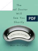 The Real Doctor Will See You Shortly by Matt McCarthy - Excerpt