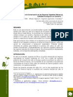 Articulo Agroforestal. Conservacion de La en El Cafetal Ecologico Con Sombrio. Alfredo Ospina A PDF