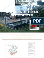 Diseño en Autocad Del Biofiltro