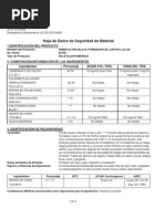 Formador de Juntas PERMATEX MSDS