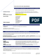 MSDS Resina Acrilica Rev 0