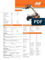 JLG 642 Spec Sheet