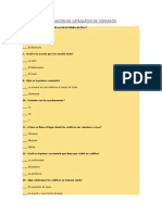 Evaluación de Catequesis de Comunión