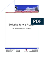 Exclusive Buyer's Program