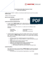 MAPFRE Insurance Terms and Conditions PDF