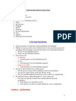 Civil Procedure Barbri Notes