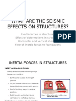 Seismic Effects On Structures