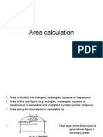 Area Volume Calculation