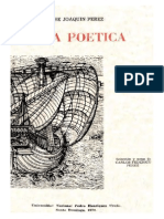 José Joaquín Pérez - Obra Poética