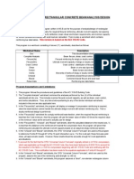 "Rectbeam" - Rectangular Concrete Beam Analysis/Design: Program Description