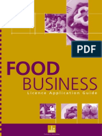 Guideline - Food Guideline - Food Business Licence ApplicationBusiness Licence Application