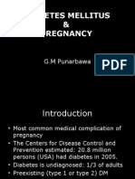 Diabetes Mellitus & Pregnancy: G.M Punarbawa