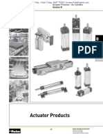 Actuator Products: Parker Pneumatic Section B