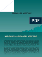 Derecho de Arbitraje