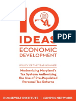 10 Ideas For Economic Development, 2015