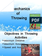 Bio Mechanics of Throwing